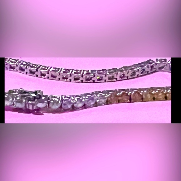 Sterling Silver multicolor bracelet - Picture 4 of 6